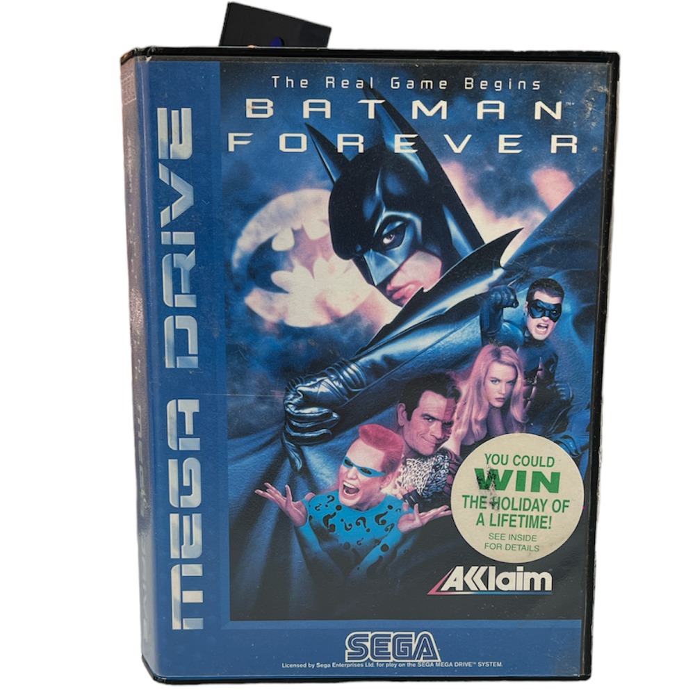 Prix de Batman Forever sur PAL Sega Mega Drive | Comparer les Prix en Loose, Complet, Neuf